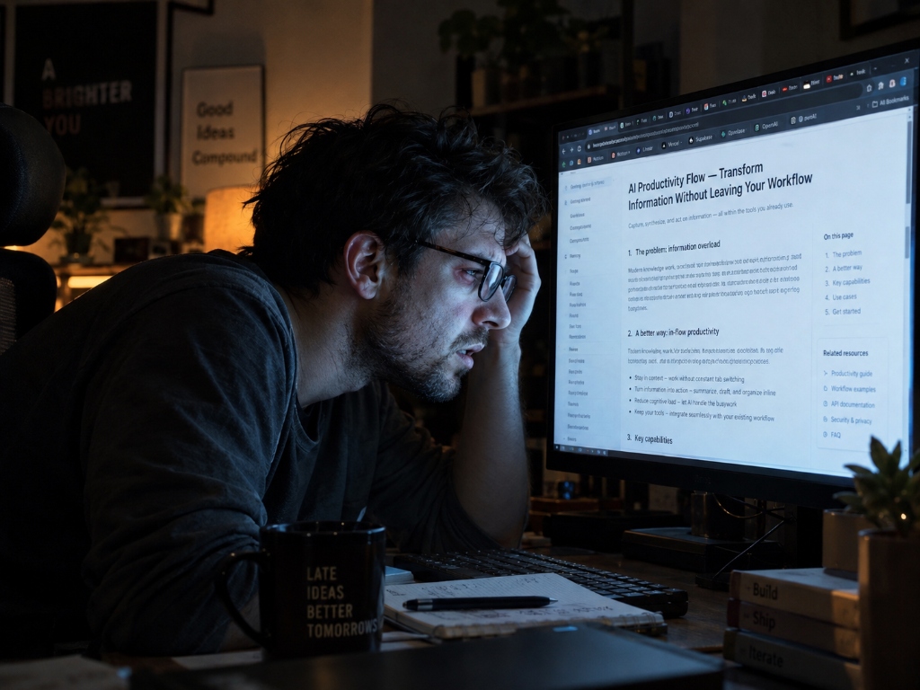 Person intensely squinting at dense computer screen